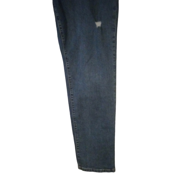 Torrid Blue Boyfriend Jeans - Picture 5 of 10